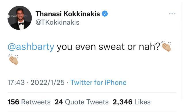 bob官网-巴蒂手感火热无人可挡？澳网半决赛或迎最大挑战